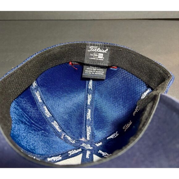 Titleist Pro V1 Golf Hat – Mesh Back L/XL Fitted by New Era (FootJoy Logo) - Picture 5 of 6